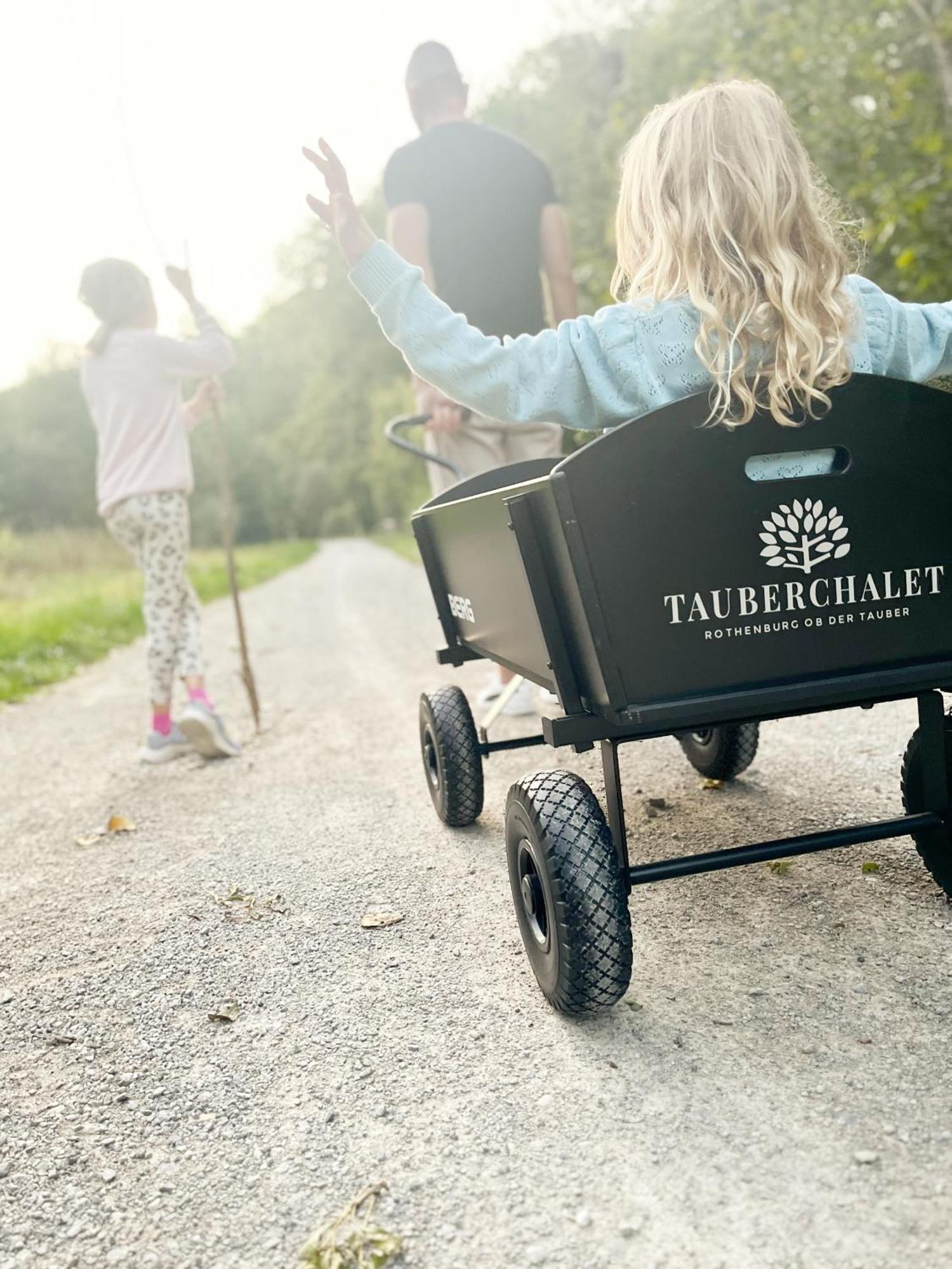 רוטנבורג אוב דר טאובר Tauberchalet I Boutique-Ferienhaus Mit Sauna, Whirlpool & Natur I 10Min Walk To Historic Old Town מראה חיצוני תמונה
